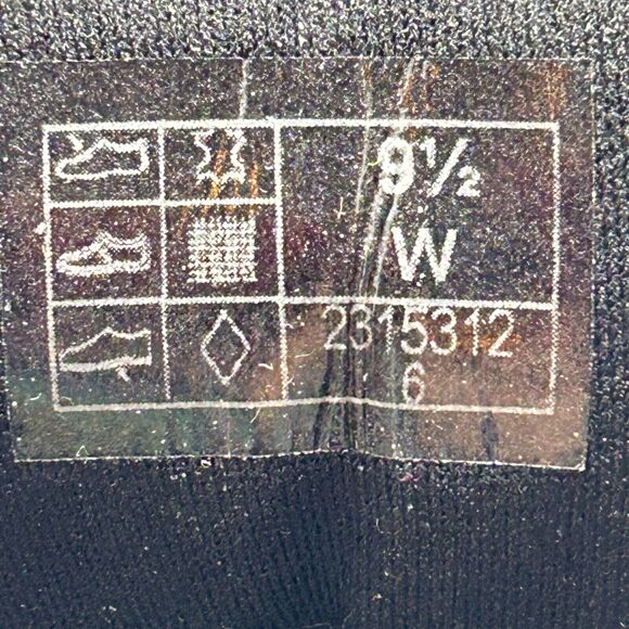 SAS Tour Mesh Hook & Loop Walking Shoes Sneakers Black Women 9.5 Wide NWOB - Picture 8 of 8